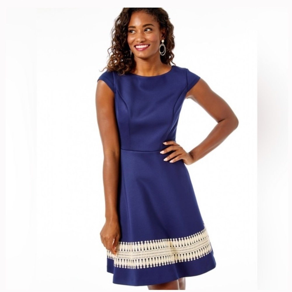 NWOT Lilly Pulitzer Klara Fit Flare Dress sz 2 #E